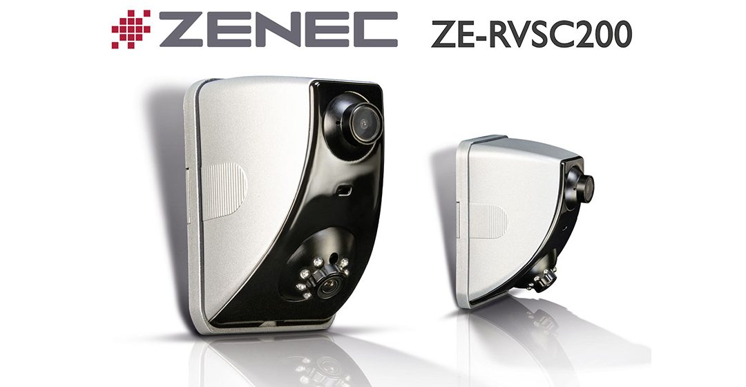 Parkolástámogatás lakóautóknak – ZE-RVSC200, a ZENEC dupla lencsés tolatókamerája